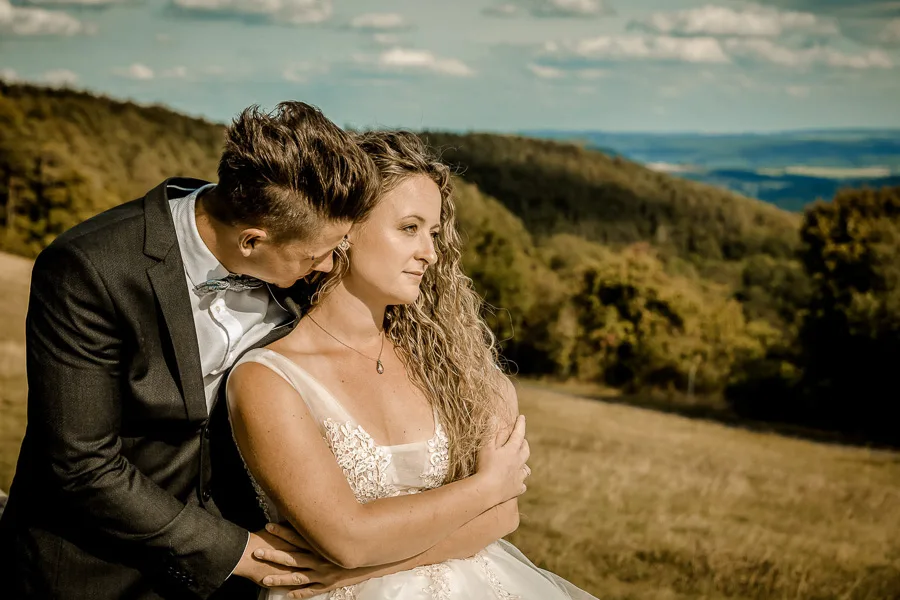 After-Wedding-Shooting am Schloss Kochberg mit Lisa und Benjamin – Aufnahme 2 von Delf Zeh