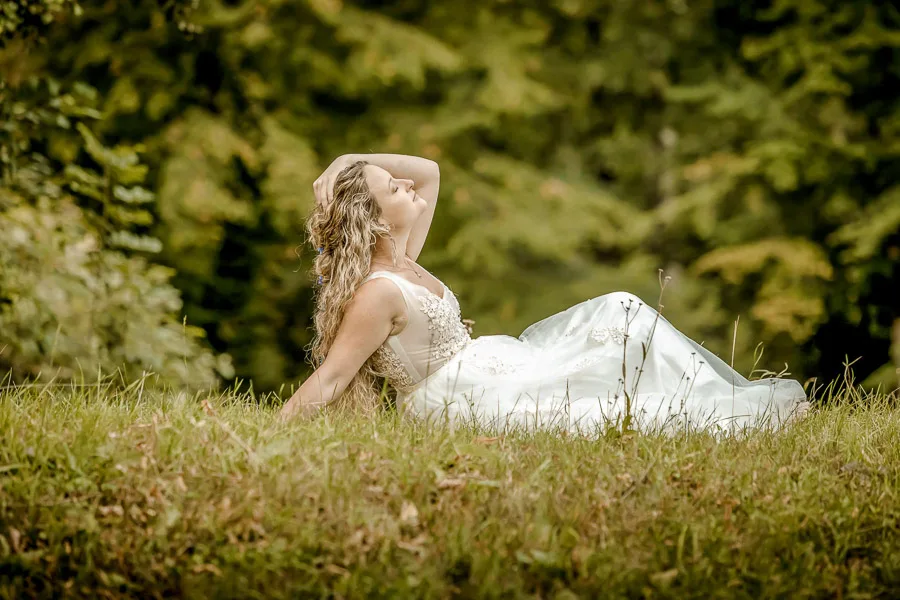 After-Wedding-Shooting am Schloss Kochberg mit Lisa und Benjamin – Aufnahme 9 von Delf Zeh