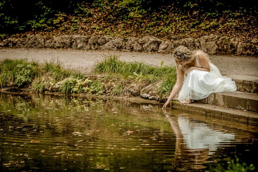After-Wedding-Shooting am Schloss Kochberg mit Lisa und Benjamin – Aufnahme 10 von Delf Zeh