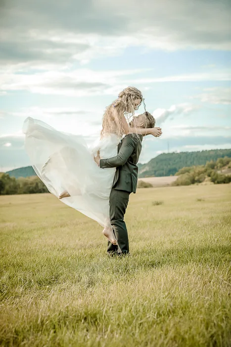 After-Wedding-Shooting am Schloss Kochberg mit Lisa und Benjamin – Aufnahme 13 von Delf Zeh