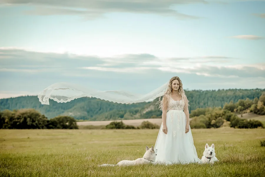 After-Wedding-Shooting am Schloss Kochberg mit Lisa und Benjamin – Aufnahme 15 von Delf Zeh