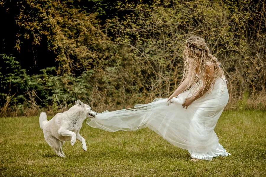 After-Wedding-Shooting am Schloss Kochberg mit Lisa und Benjamin – Aufnahme 16 von Delf Zeh