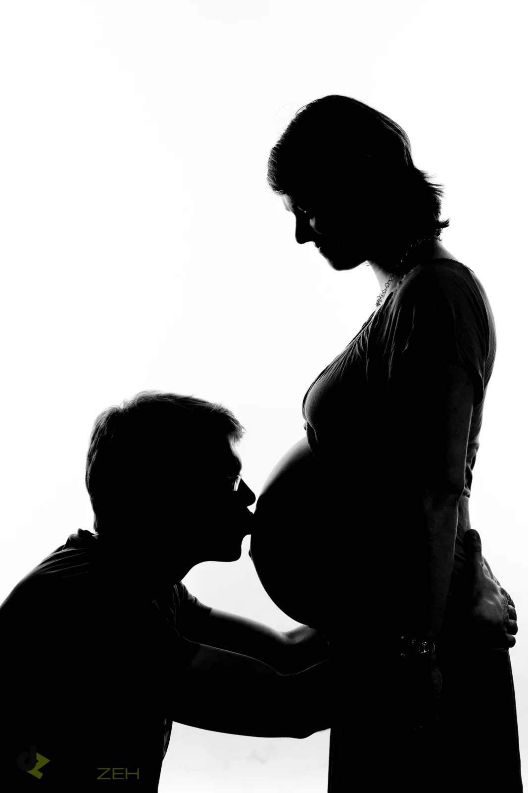 Babybauchfoto aus dem Fotostudio von Delf Zeh in Erfurt – Beispiel 9