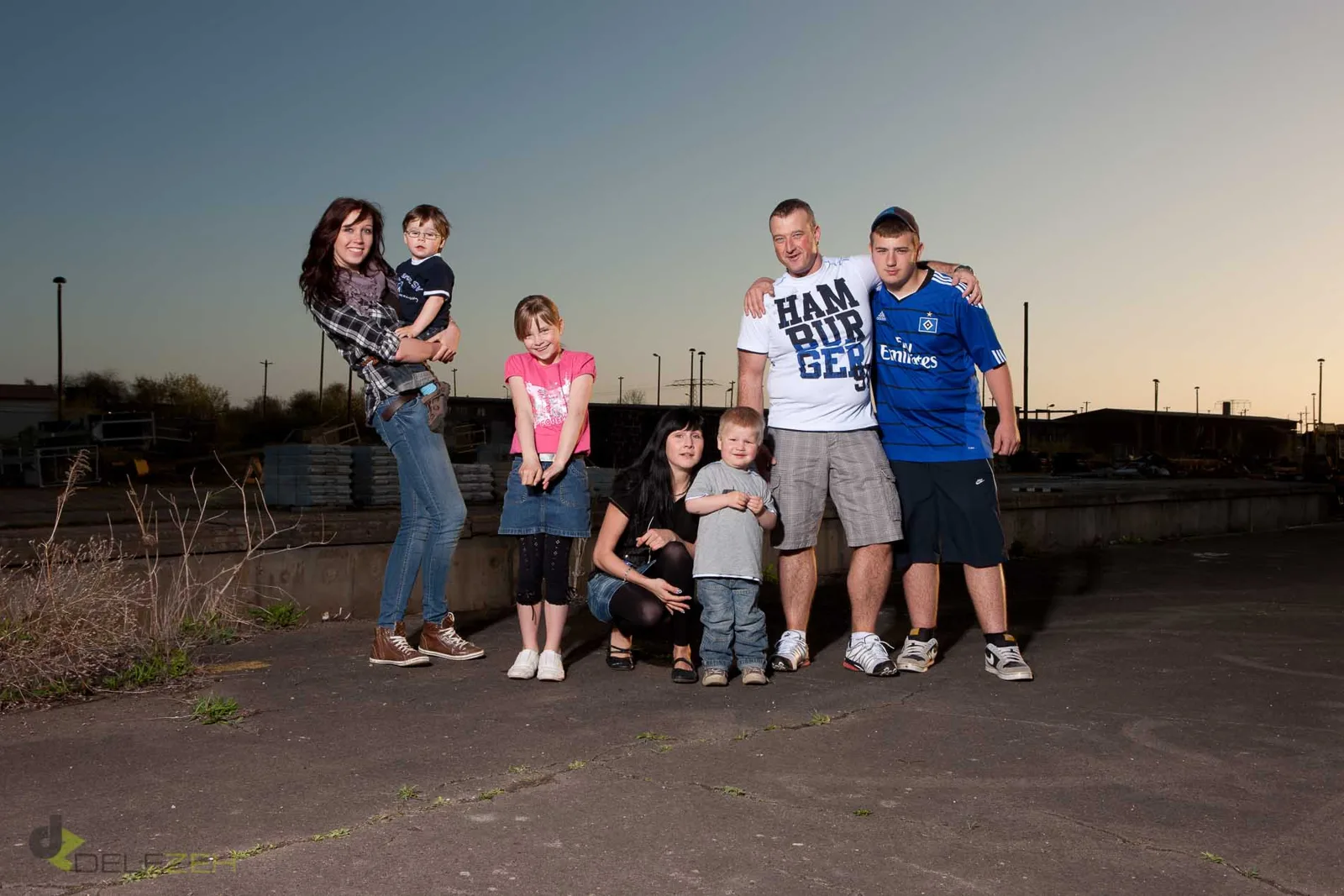 Familienfoto aus dem Fotostudio von Delf Zeh in Erfurt – Beispiel 1