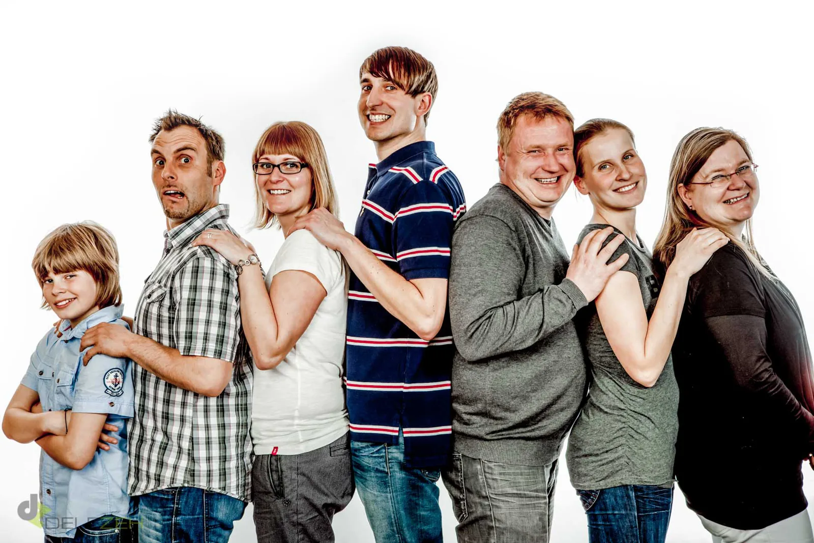 Familienfoto aus dem Fotostudio von Delf Zeh in Erfurt – Beispiel 7