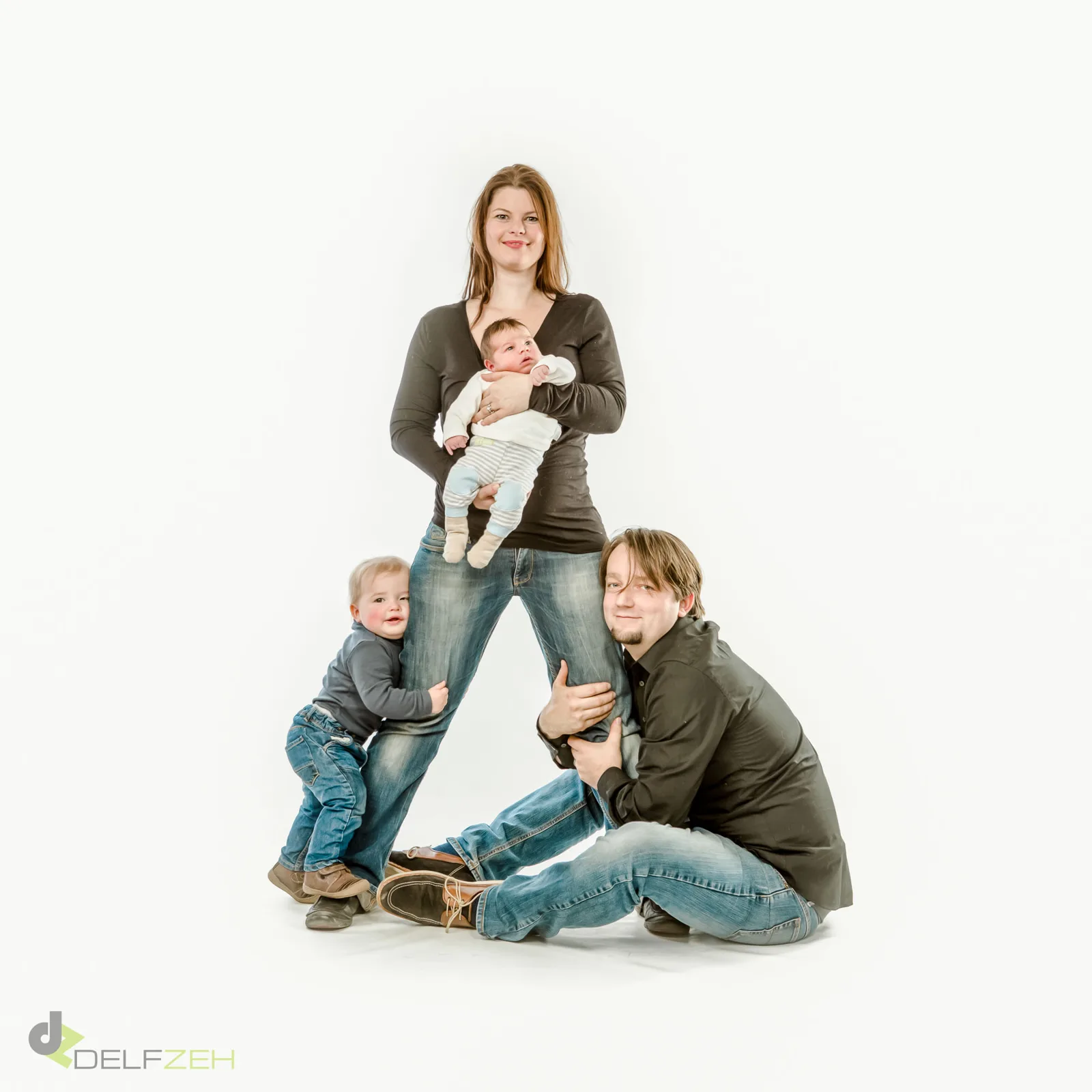 Familienfoto aus dem Fotostudio von Delf Zeh in Erfurt – Beispiel 13