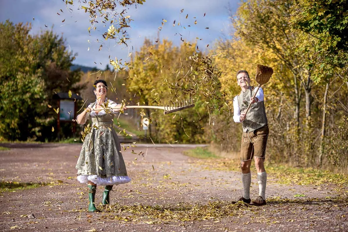 Herbsthochzeit auf der Elgersburg – Andrea und Stefan – Aufnahme 5 von Delf Zeh