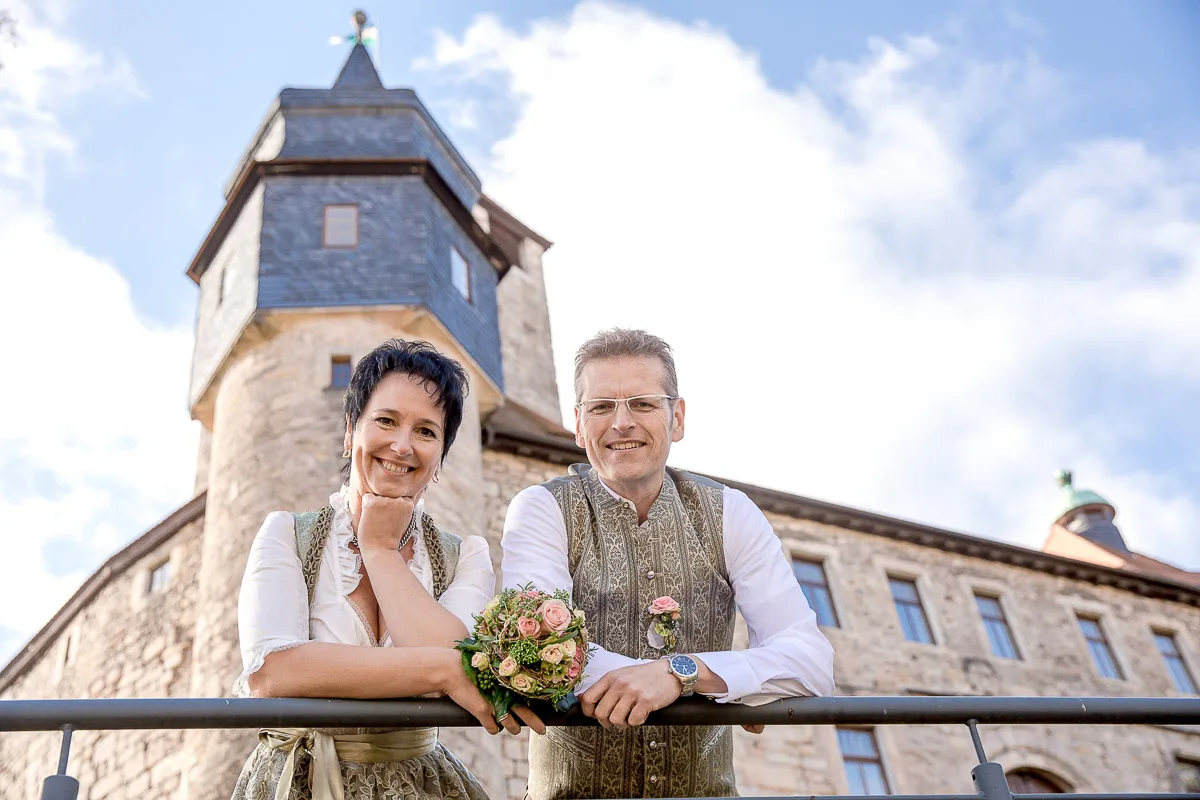 Herbsthochzeit auf der Elgersburg – Andrea und Stefan – Aufnahme 8 von Delf Zeh