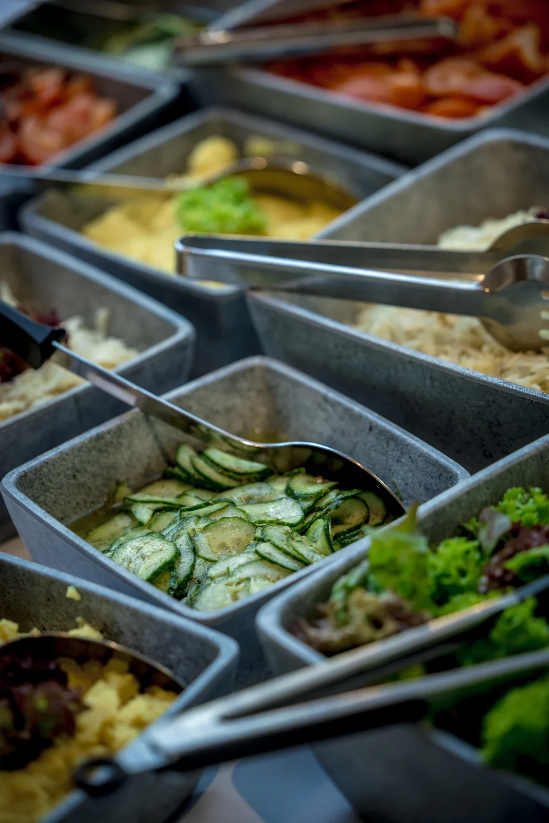 Das Buffet im Hotel & Restaurant Moosmühle – Hochzeit von Celina und Mümün
