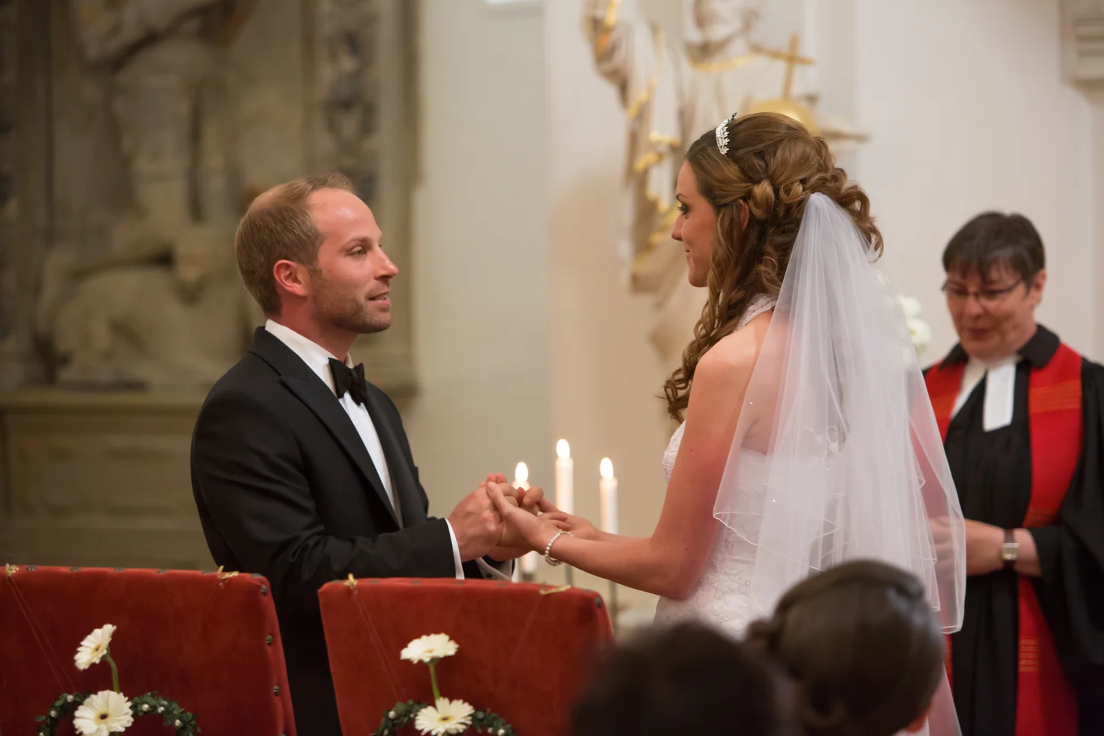 Jana und Christoph beim Eheversprechen – Hochzeitsreportage von Jana und Christoph