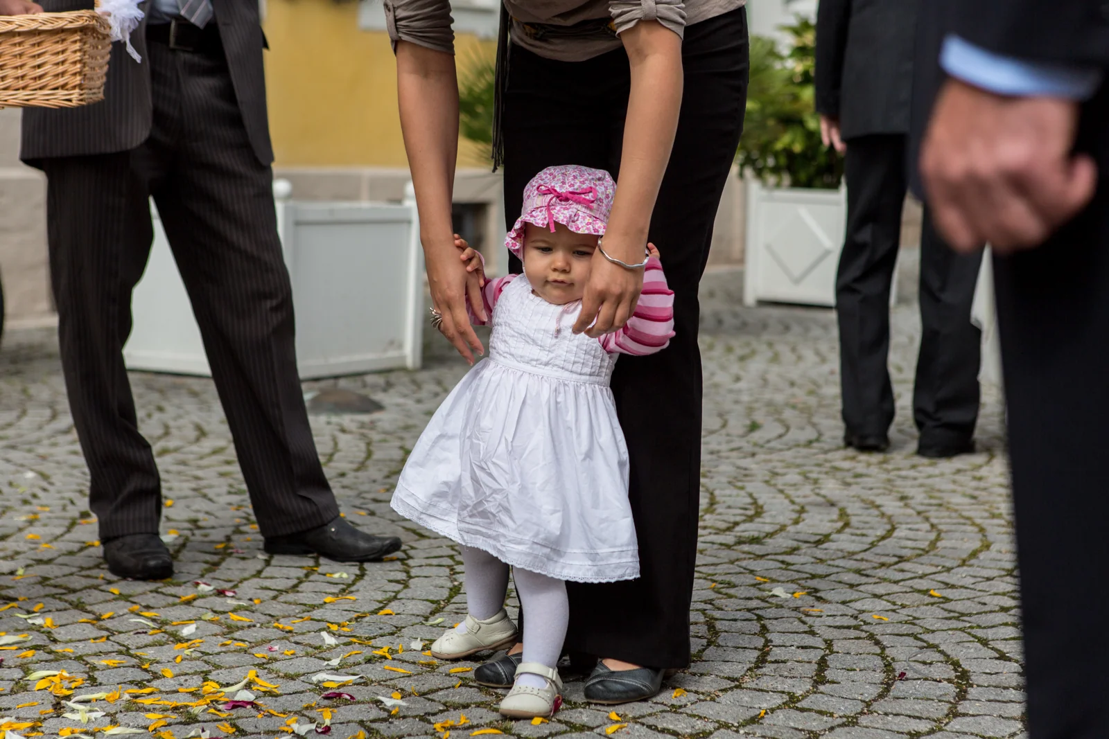Eine kleine Hochzeitsgästin – Hochzeitsreportage von Romy und Tobi