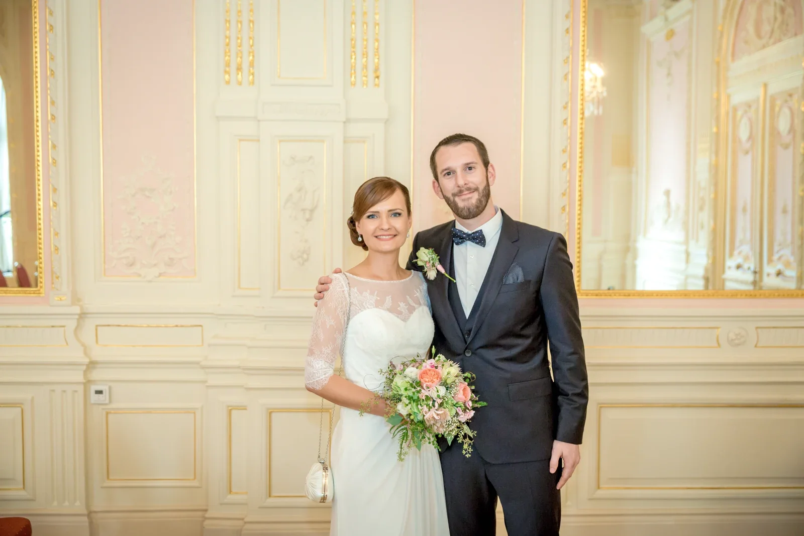 Gesa und Harald im Rokokosaal – Hochzeit von Gesa und Harald in Bad Schwalbach, Budenheim und Mainz