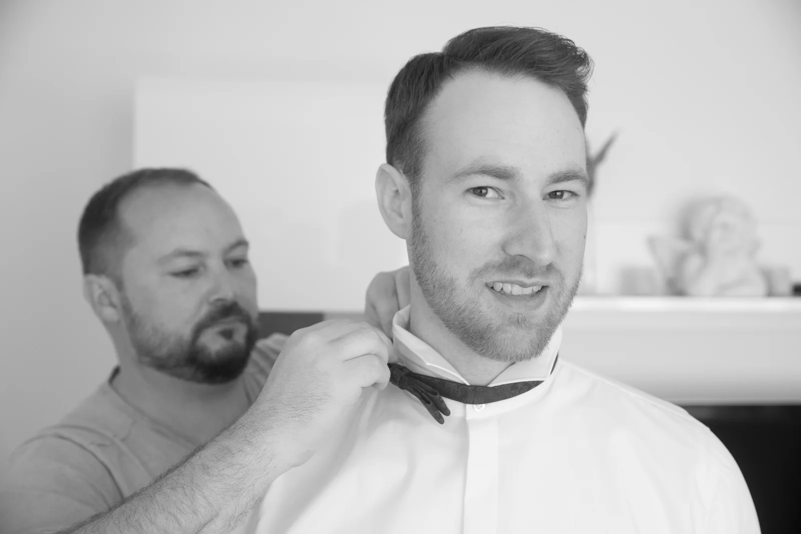 Manuels Fliege wird gebunden – Hochzeit von Manuel und Thurid in Blaubeuren und Merklingen