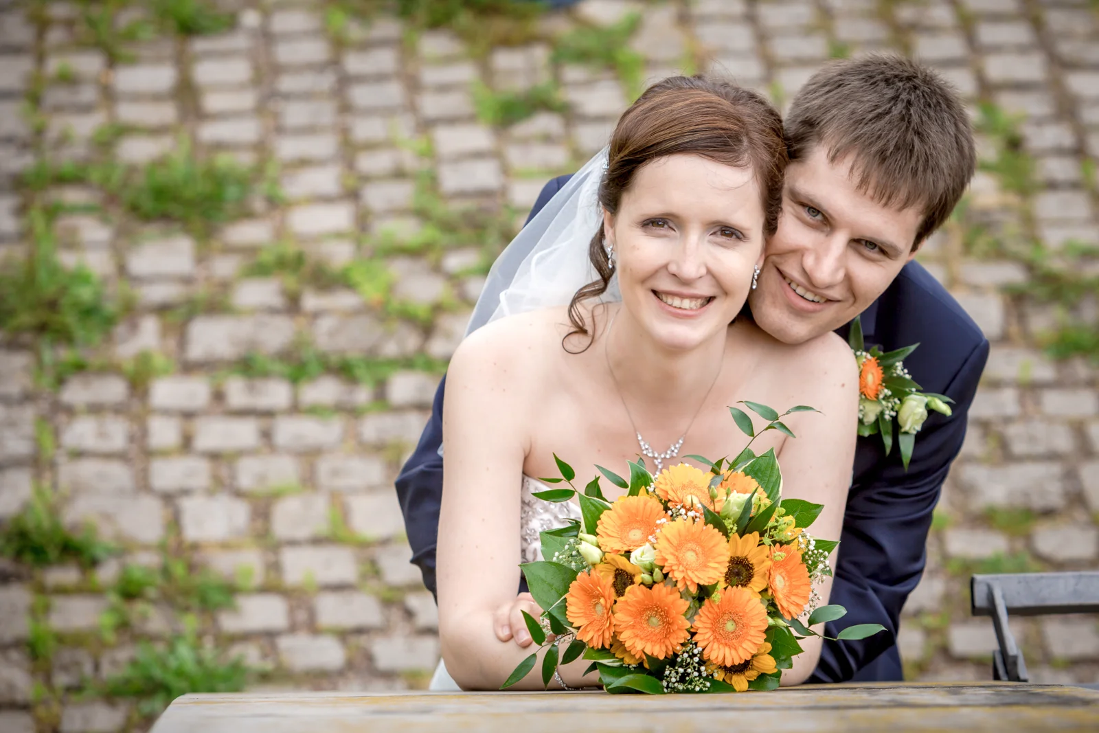 Jana und Alex auf dem Kopfsteinpflaster – Hochzeit von Jana und Alex in Erfurt