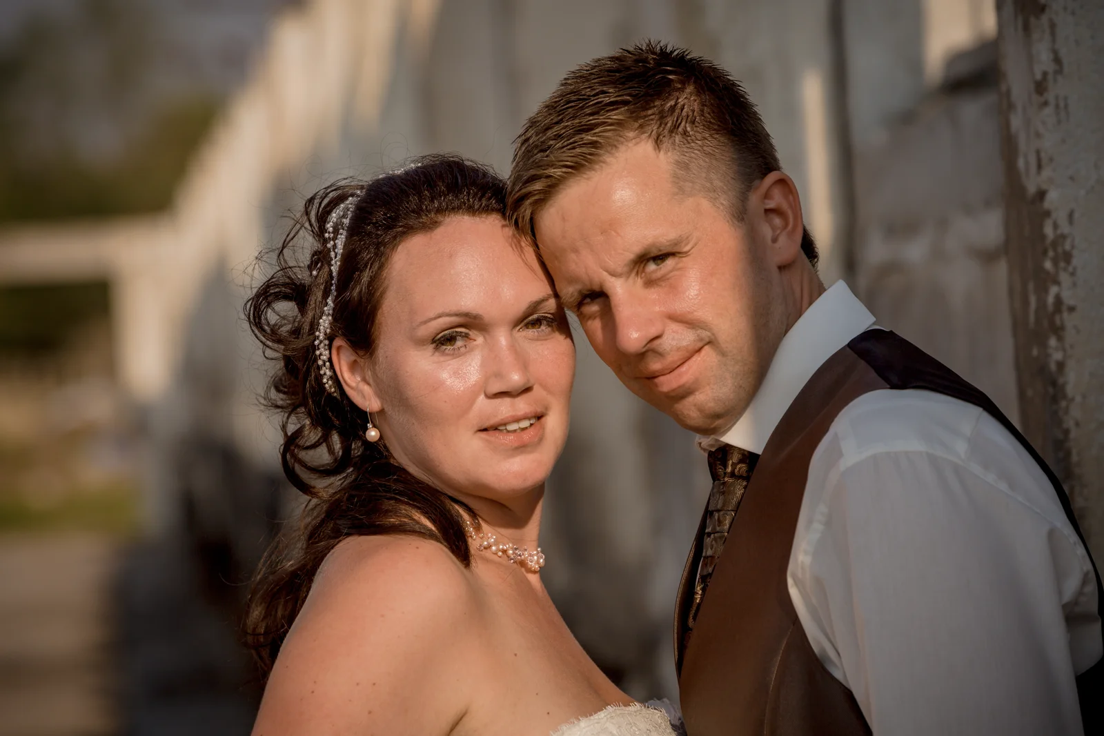 Nadja und Steve beim spontanen Shooting – Hochzeit von Nadja und Steve in Elbe-Parey