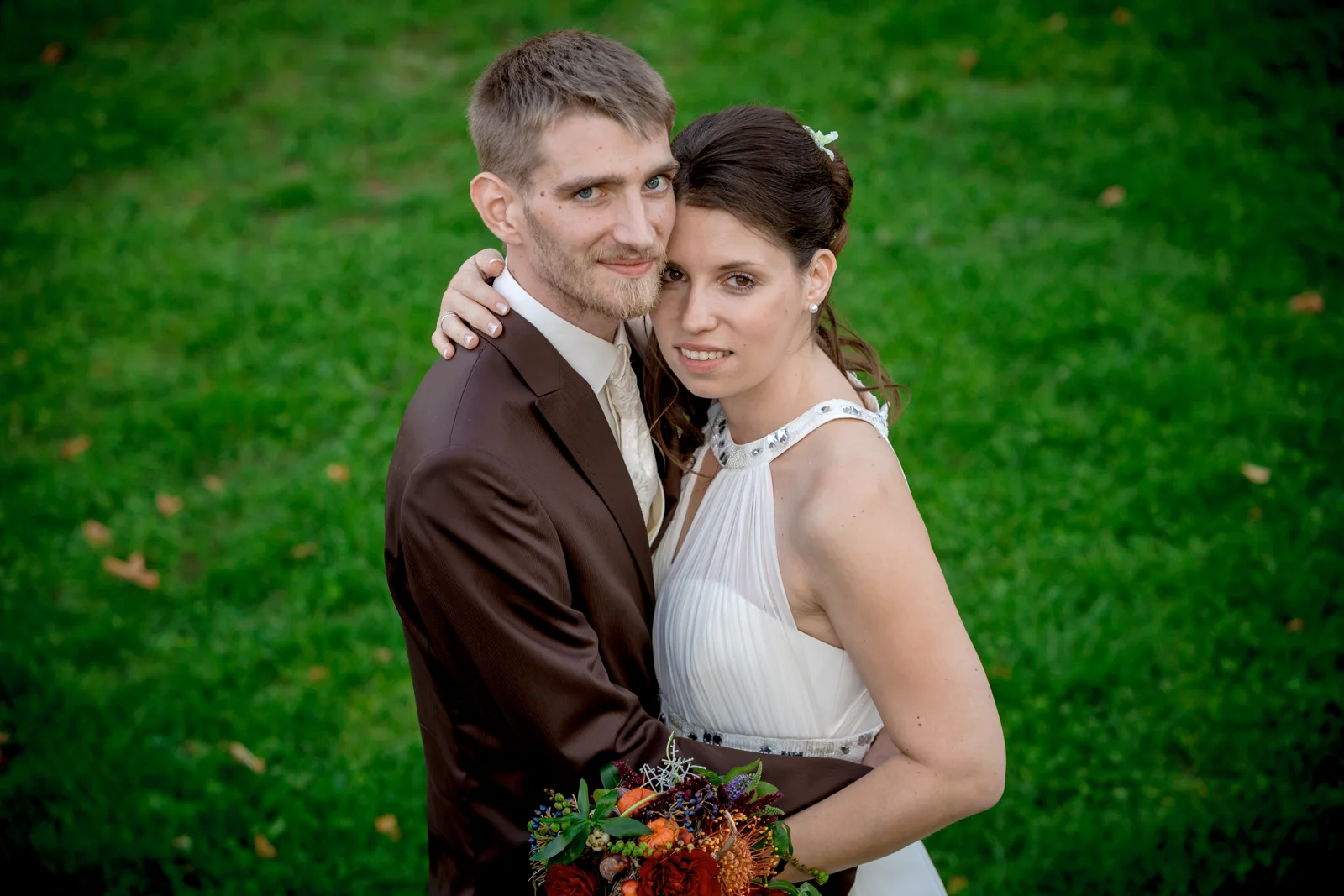 Daniel und Katharina im Grünen – Hochzeit von Daniel und Katharina in Emskirchen – Schloss Brunn