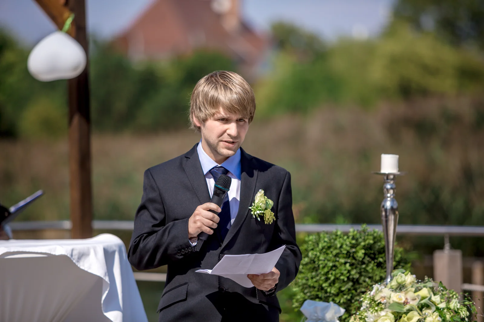 Persönliche Worte begleiten die Trauung – Hochzeit von Virginie und Benjamin in Erfurt
