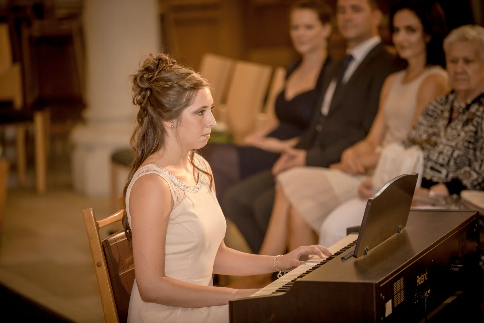 Ein Beitrag während der Trauung – Hochzeit von Lydia und Christian in Erfurt