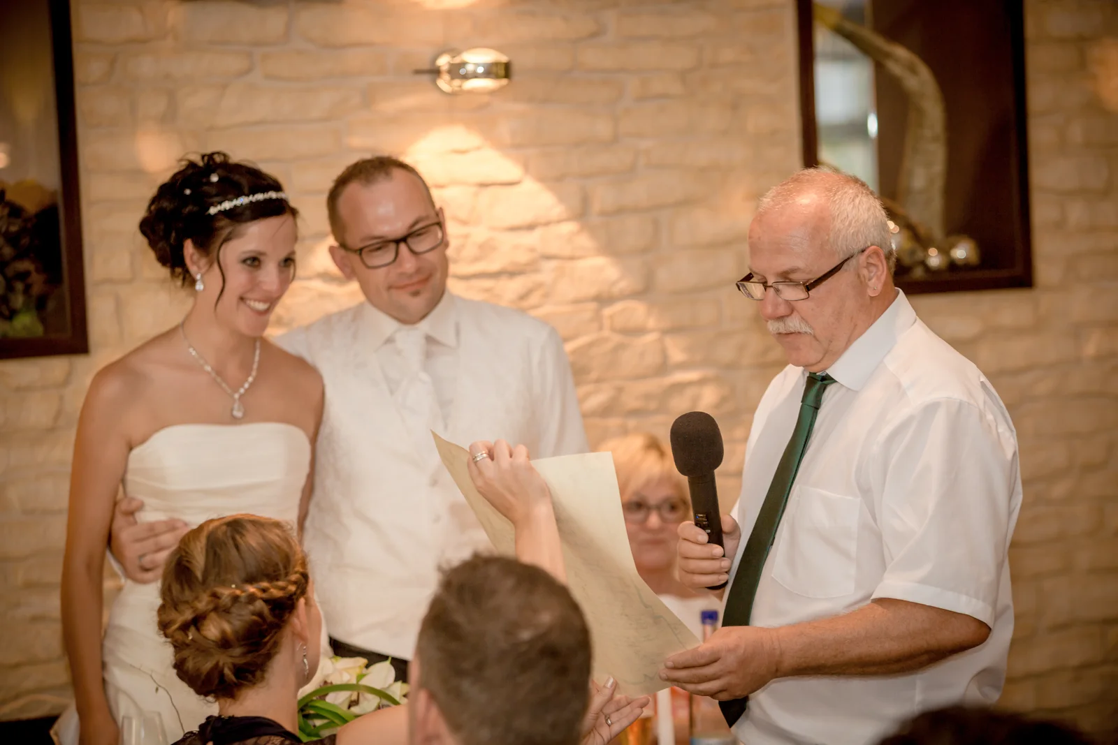 Ein persönlicher Beitrag bei der Feier – Hochzeit von Lydia und Christian in Erfurt