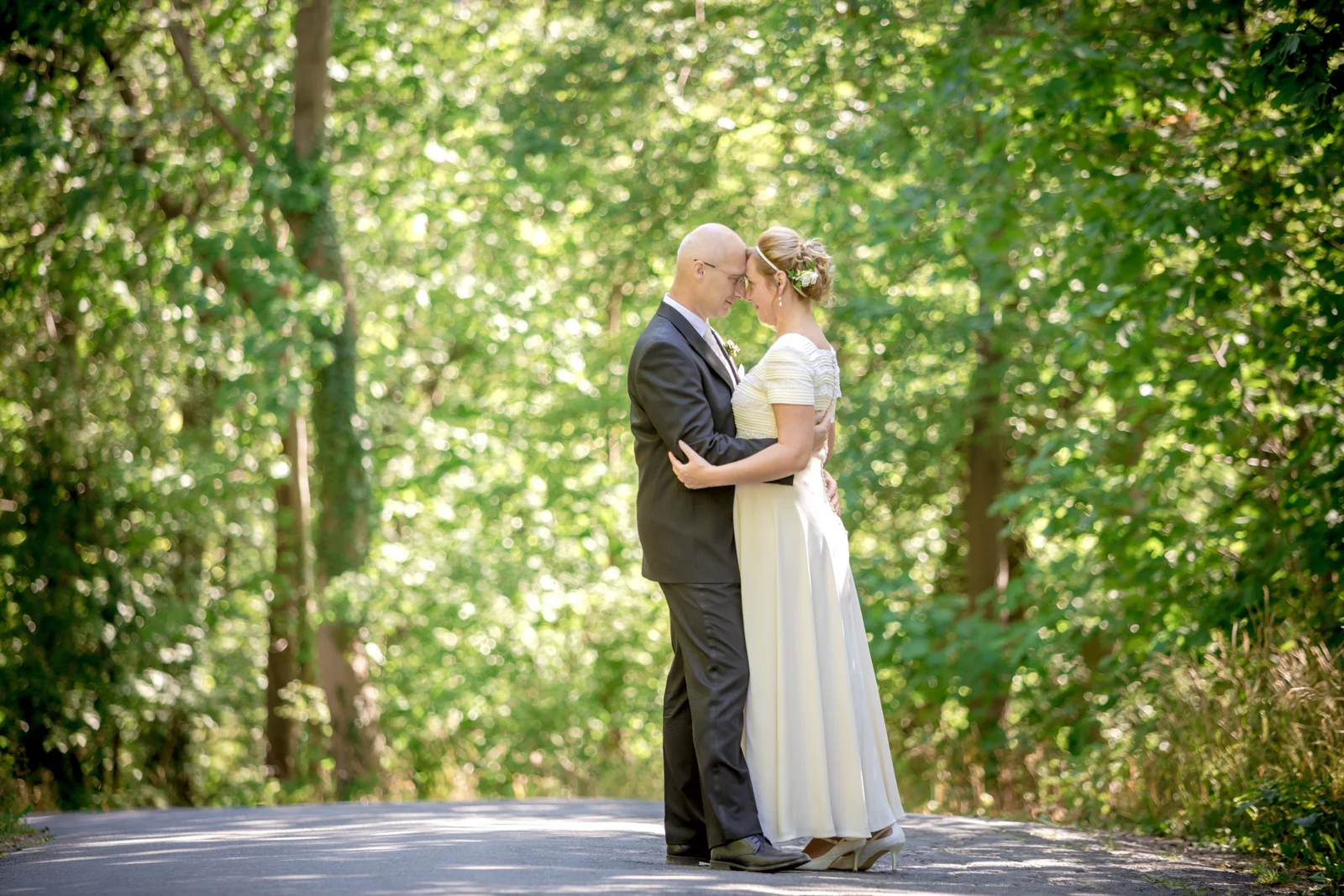 Ein Kuss im Grünen – Hochzeit von Nicole und Frank in Erfurt