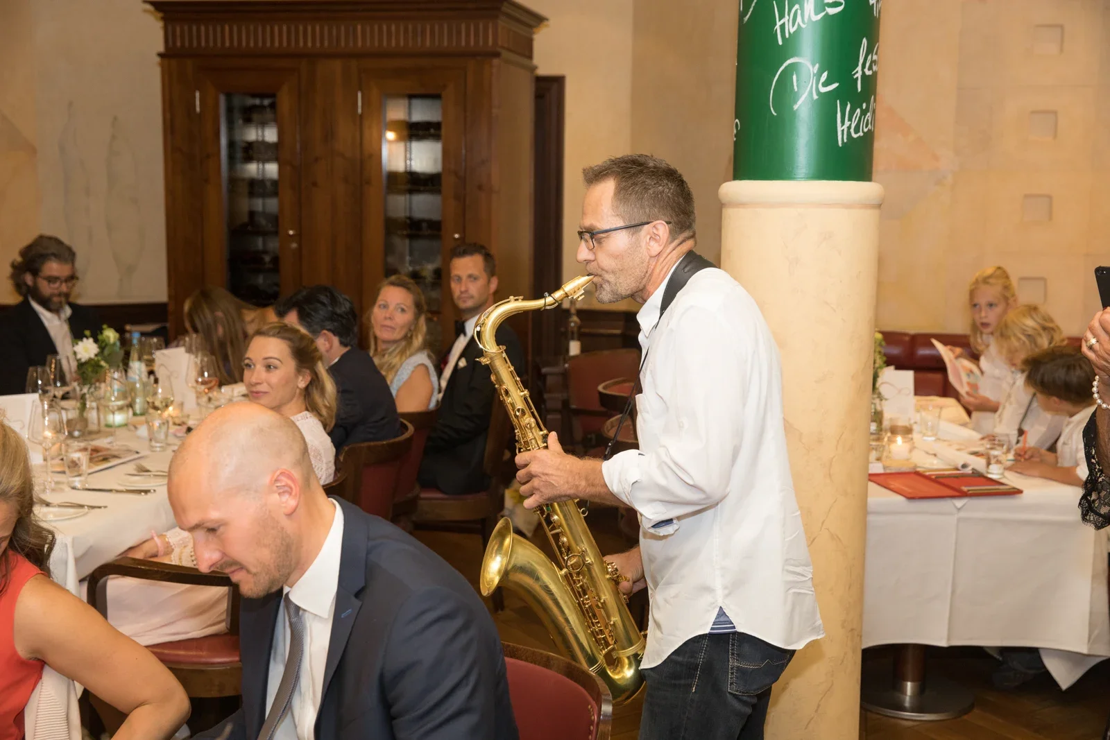Live-Musik während der Feier – Hochzeit von Anja und Toni in Erfurt