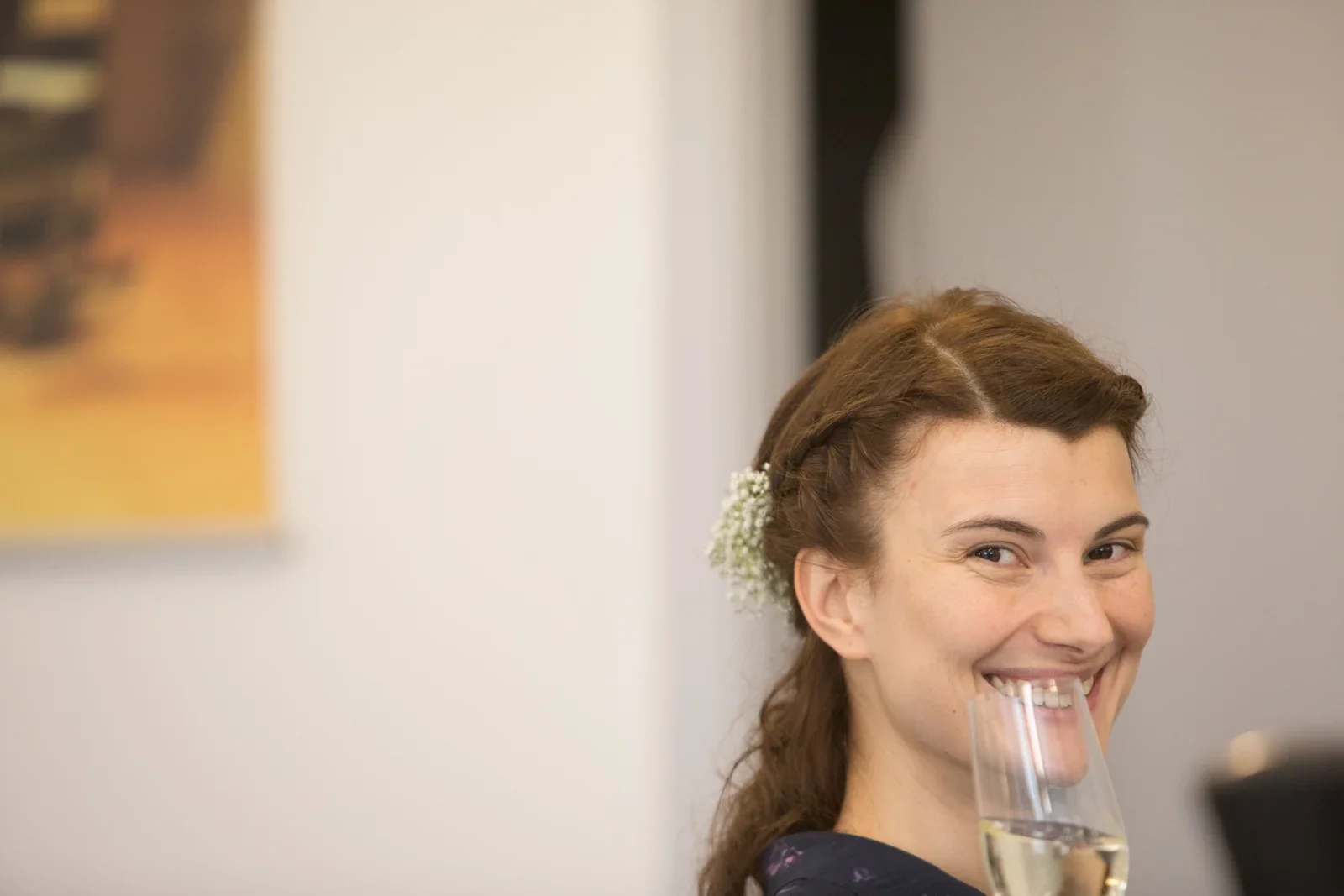 Steffi bei den Vorbereitungen – Hochzeit von Steffi und Alex in Gotha