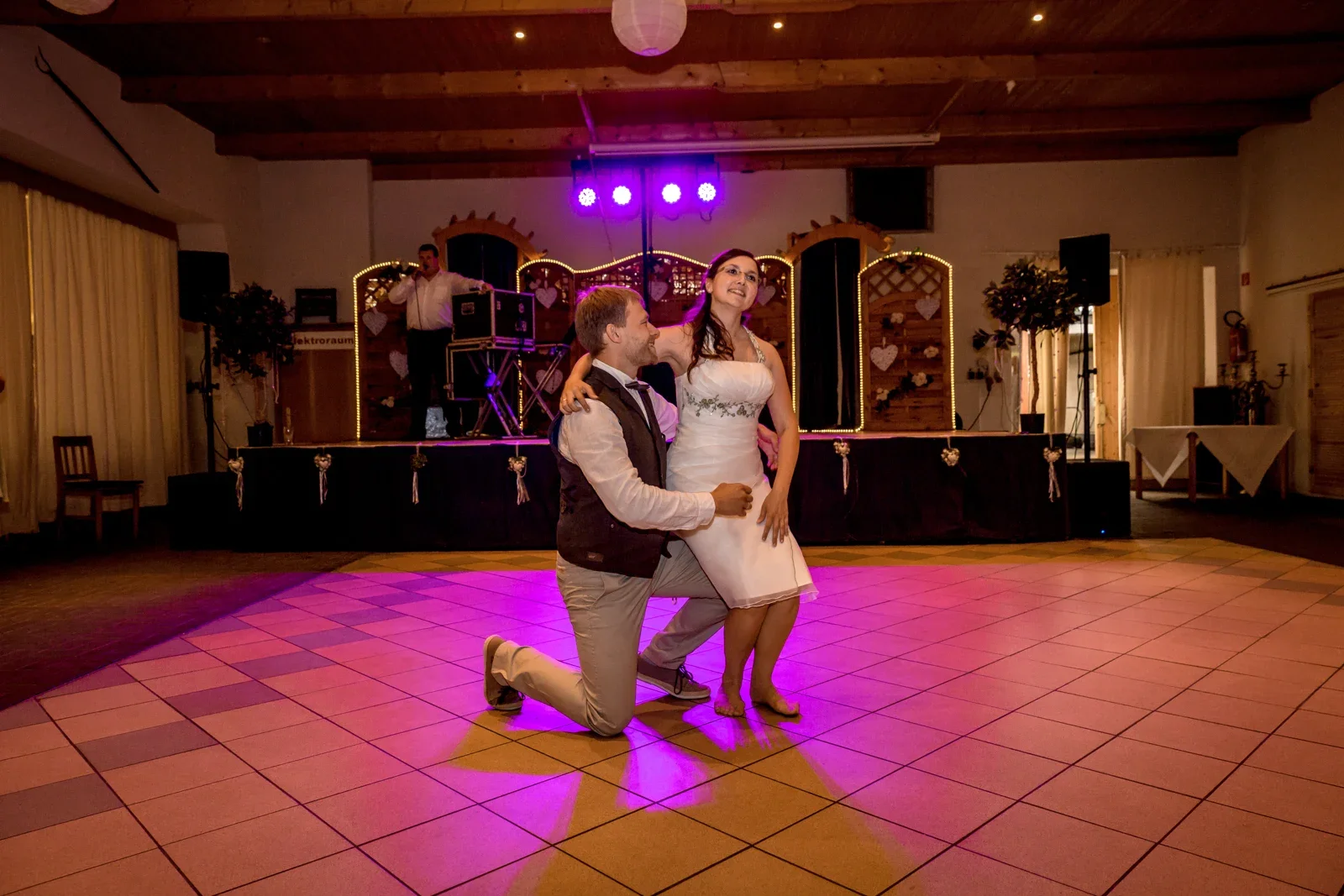 Ein besonderer Moment auf der Tanzfläche – Hochzeit von Robert und Christina in Großpaschleben