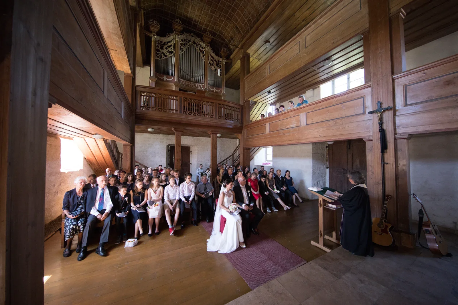 Die kirchliche Trauung in St. Gotthard – Hochzeit von Katja und Ulrick in Großrettbach