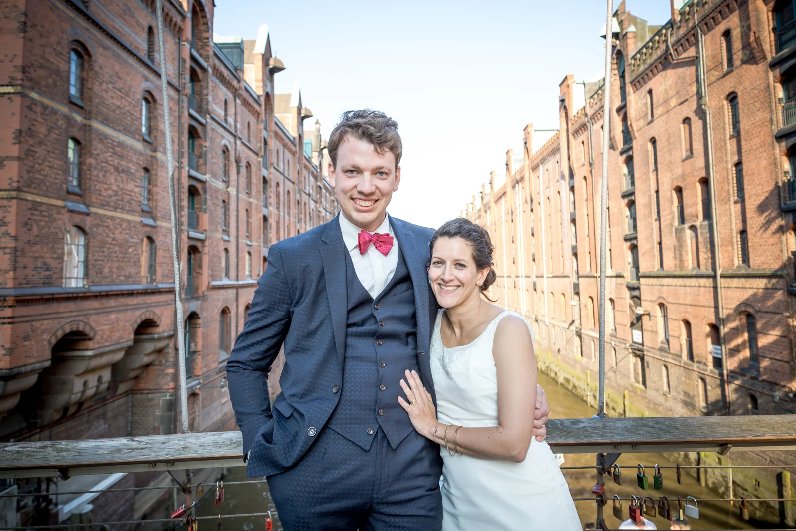 Jan und Bettina in der Speicherstadt – Hochzeit von Jan und Bettina in Hamburg und Kummerfeld