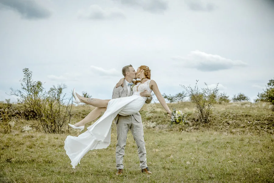 Hochzeit in Erfurt – Nicole und Lukas an der Schwellenburg – Aufnahme 4 von Delf Zeh