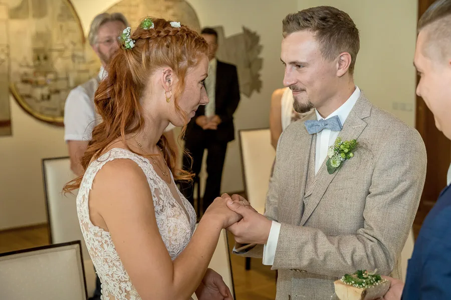 Hochzeit in Erfurt – Nicole und Lukas an der Schwellenburg – Aufnahme 7 von Delf Zeh