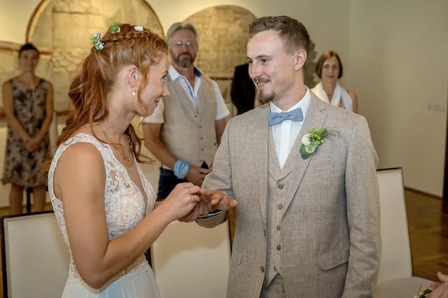 Hochzeit in Erfurt – Nicole und Lukas an der Schwellenburg – Aufnahme 8 von Delf Zeh