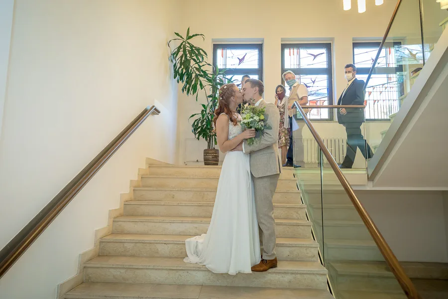 Hochzeit in Erfurt – Nicole und Lukas an der Schwellenburg – Aufnahme 10 von Delf Zeh