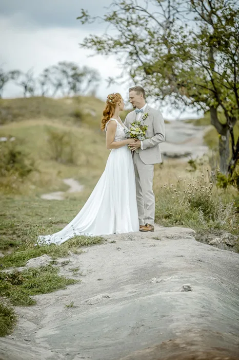 Hochzeit in Erfurt – Nicole und Lukas an der Schwellenburg – Aufnahme 11 von Delf Zeh