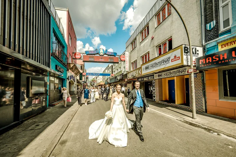 Hochzeit in Hamburg – von der Reeperbahn zum Süllberg – Aufnahme 7 von Delf Zeh