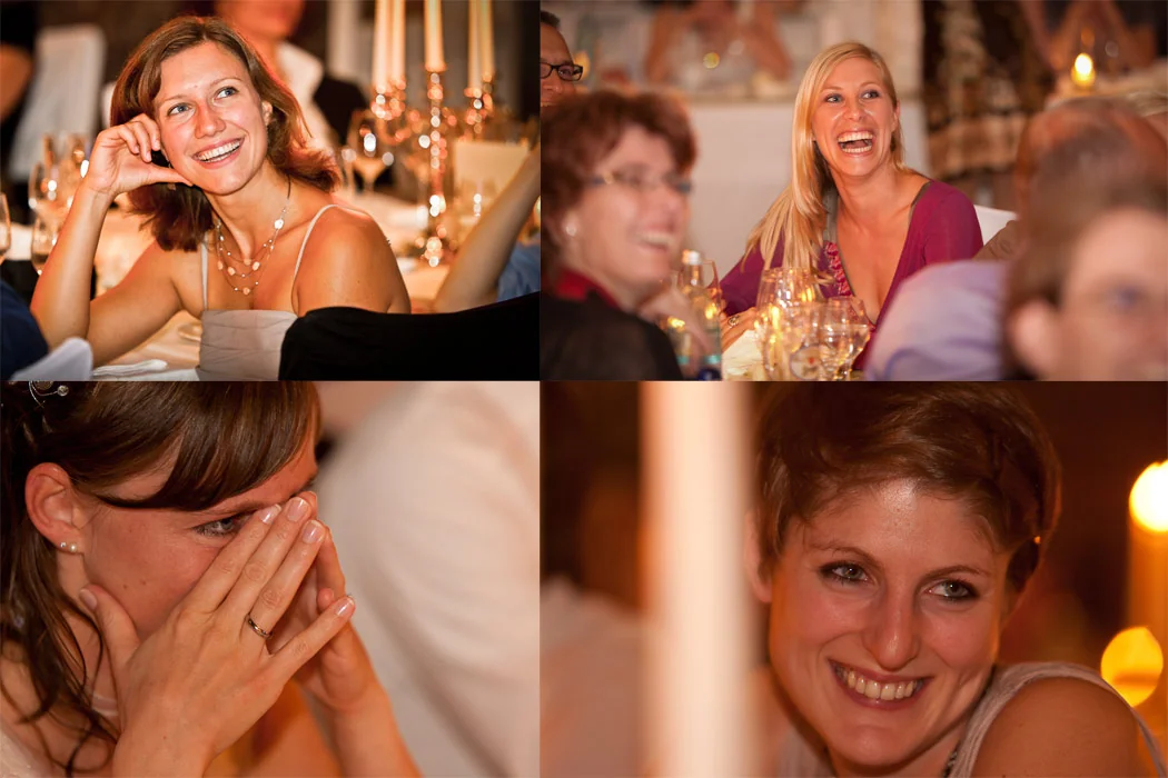 Lachen und Freudentränen bei den Gästen – Hochzeitsreportage von Anna und Jan