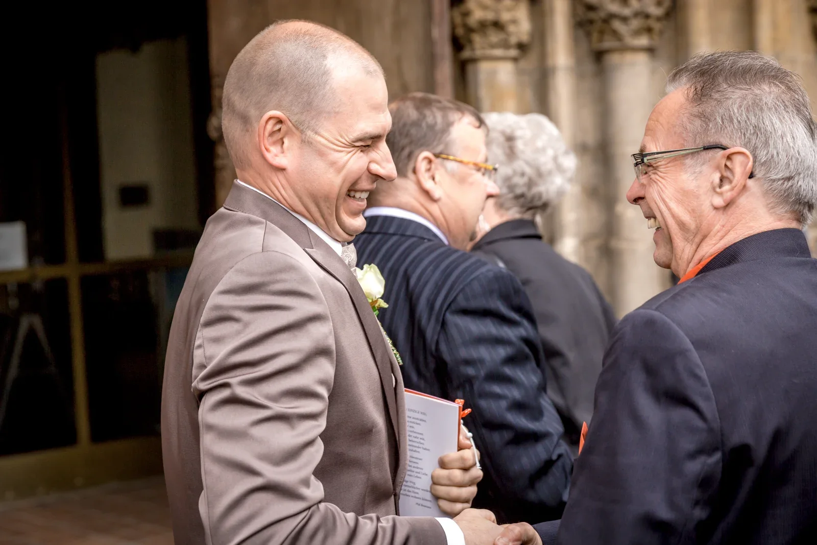 Herzliche Glückwünsche für Andreas – Hochzeit und Taufe von Melanie und Andreas in Erfurt