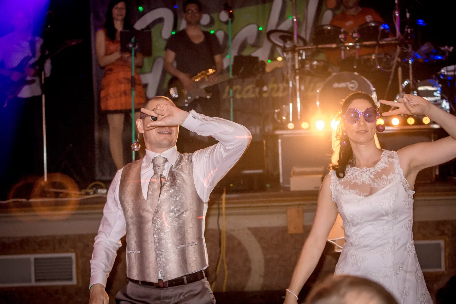 Eine spezielle Tanzperformance vom Brautpaar – Hochzeit und Taufe von Melanie und Andreas in Erfurt