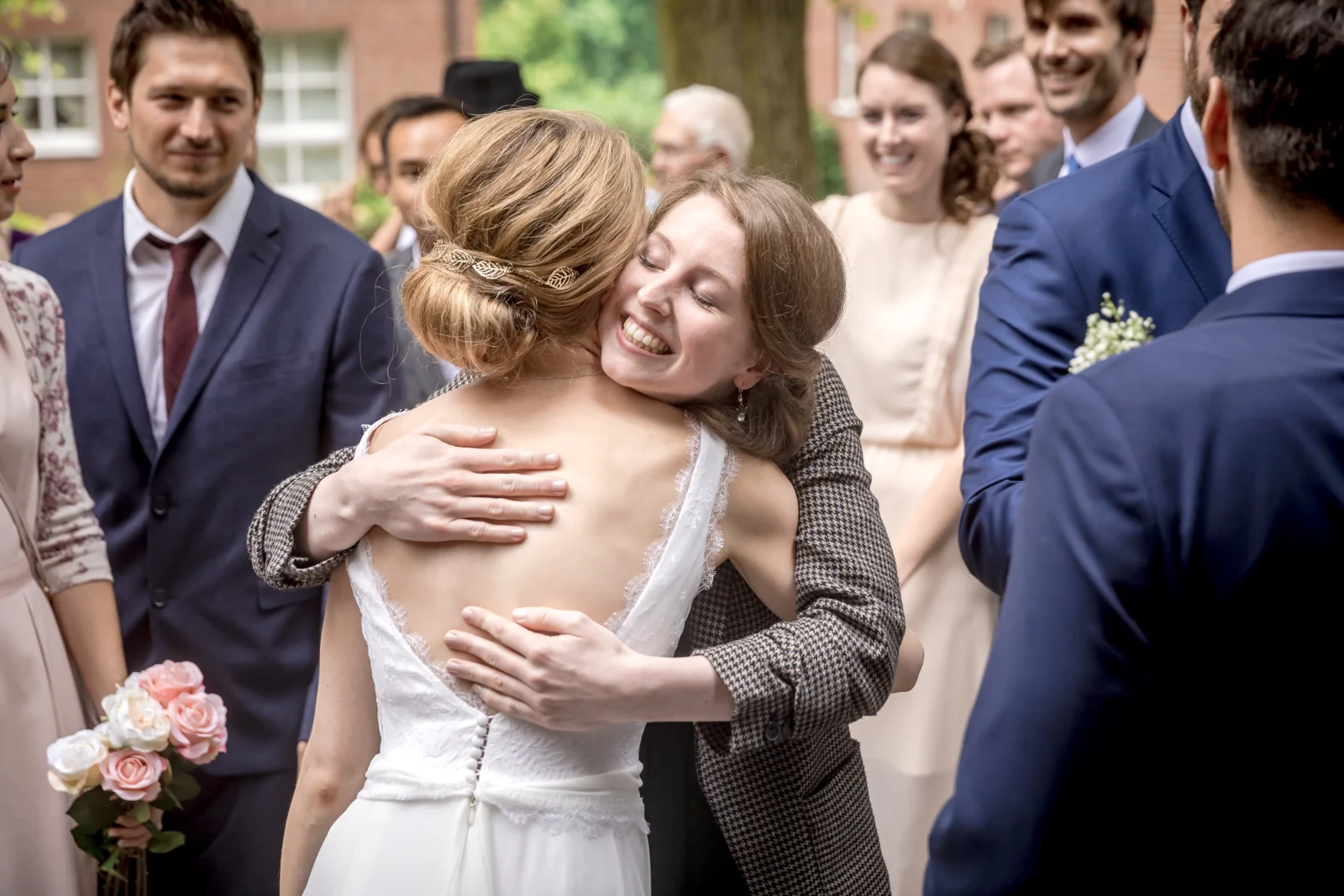 Herzliche Glückwünsche für Hannah – Hochzeit von Hannah und Martin in Rellingen und Wedel