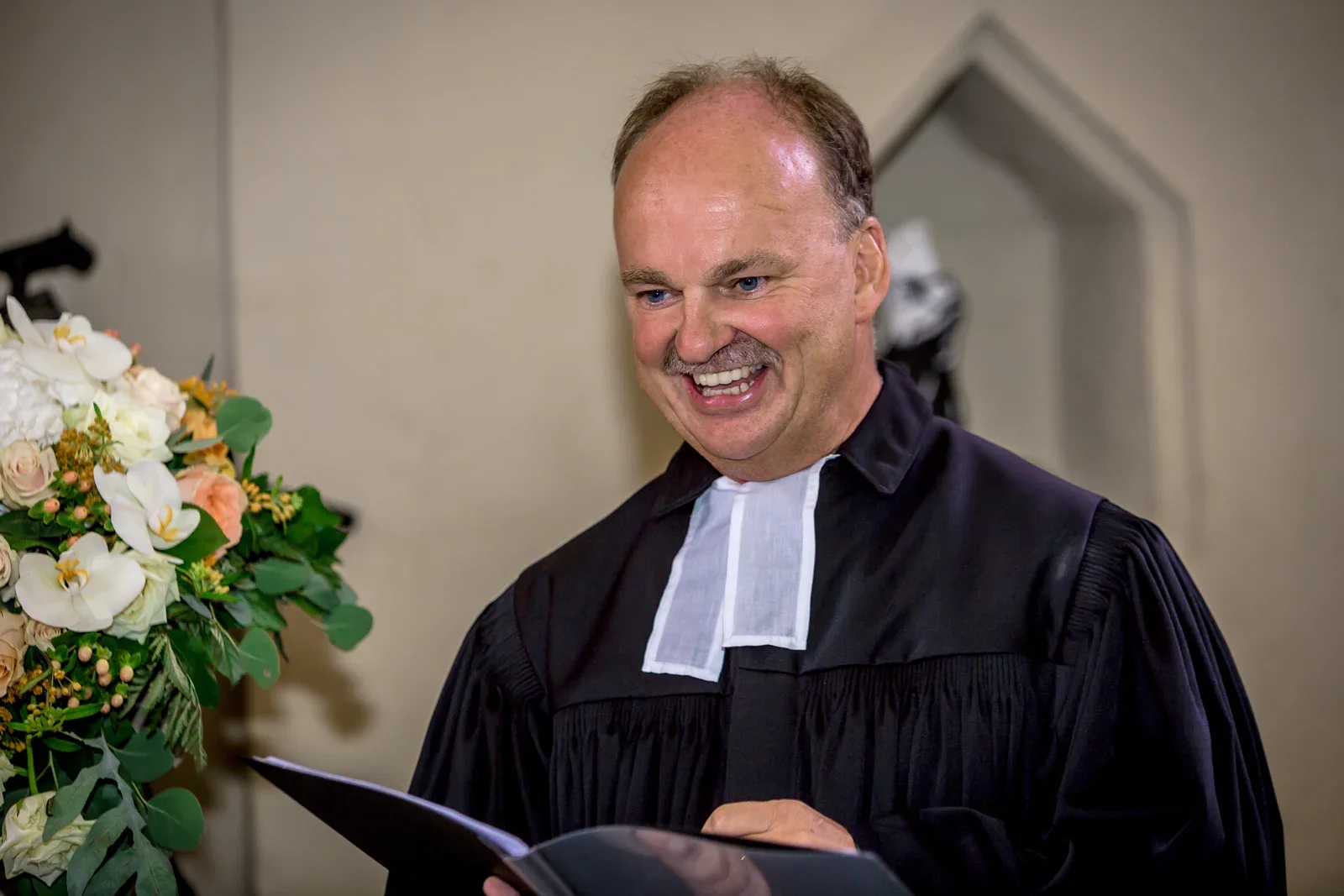 Felix Leibrock begleitet die freie Trauung – Hochzeit von Angela und Siggi