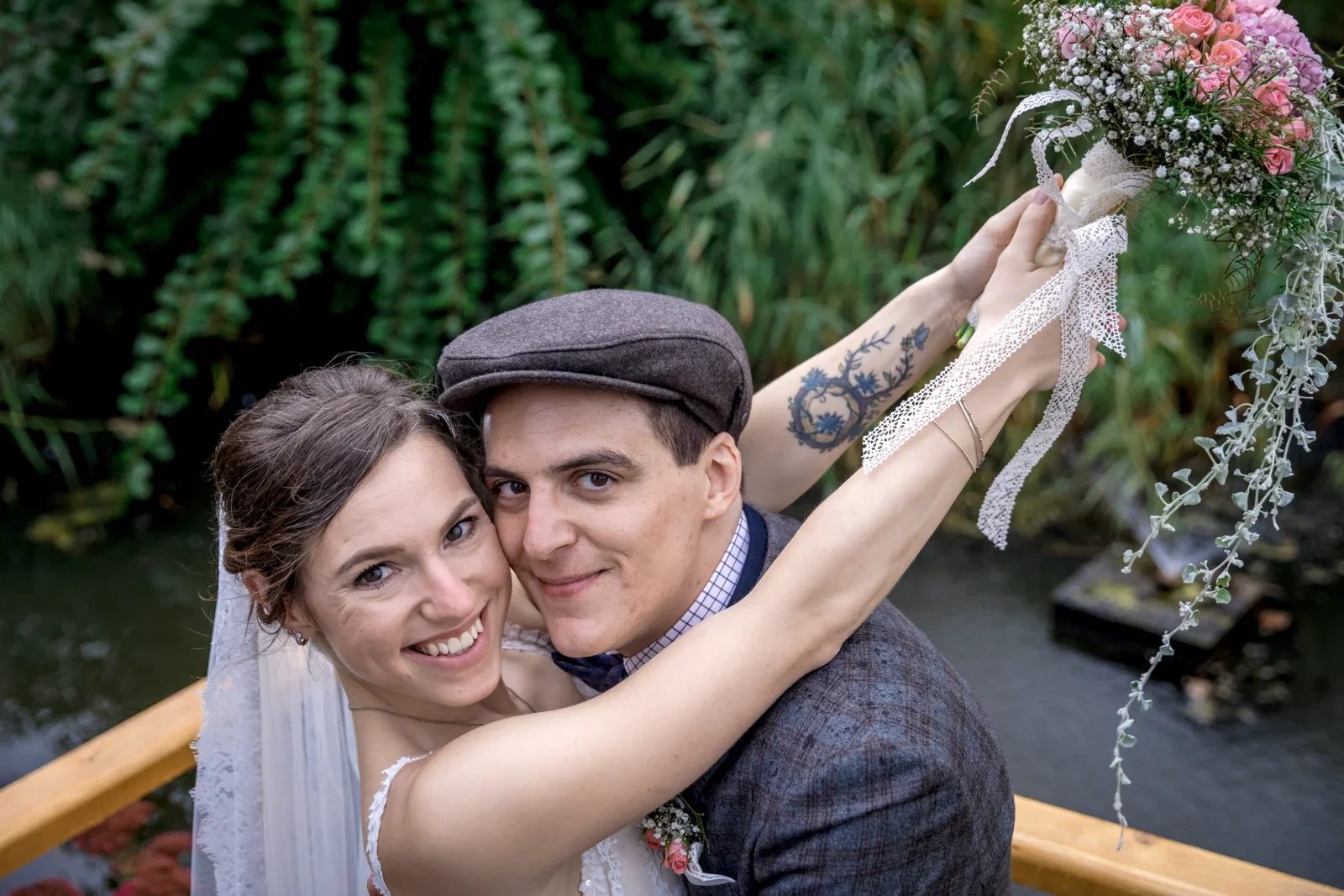 Steffi und Daniel beim Paarshooting – Hochzeit von Daniel und Steffi auf Schloss Heringen