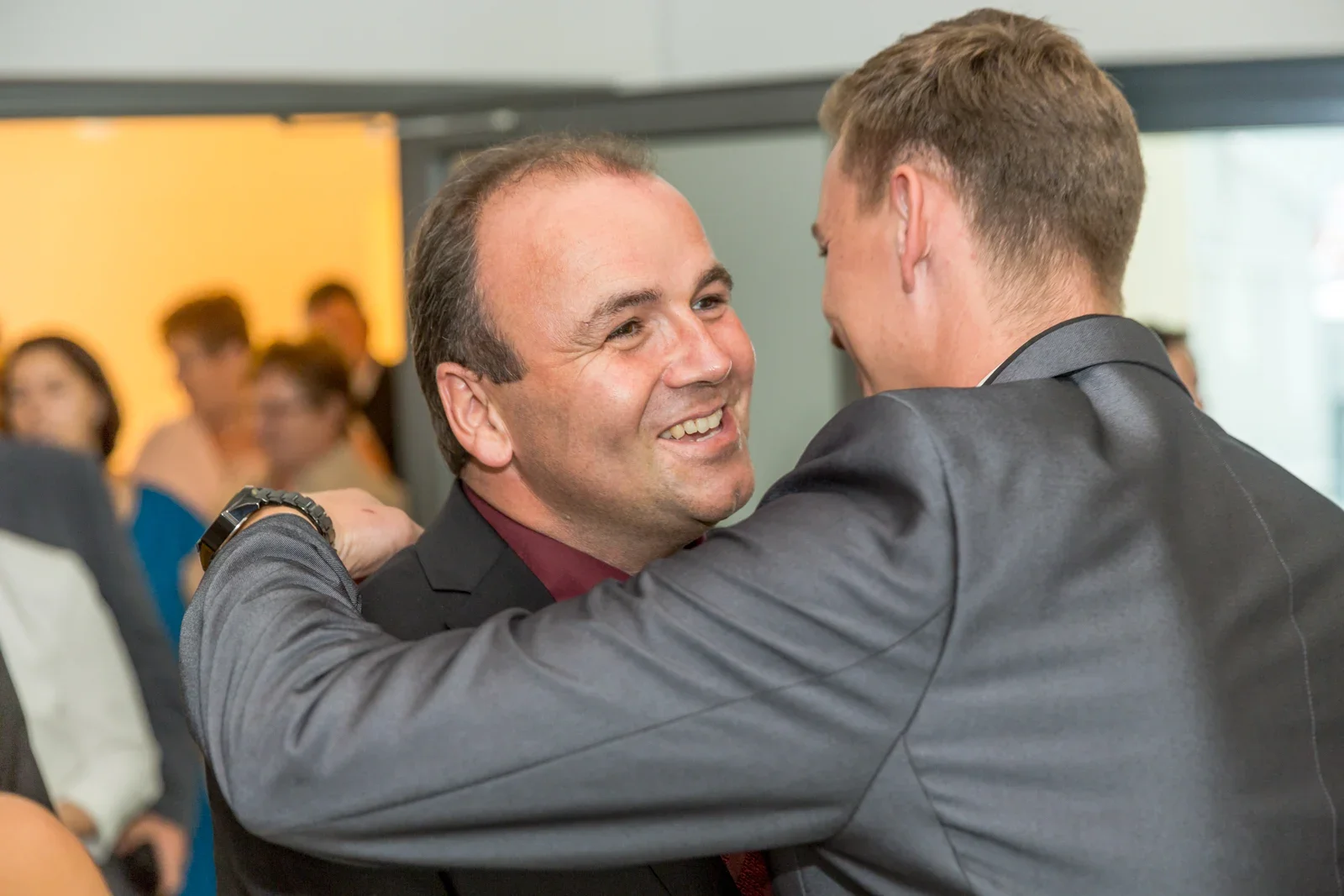 Glückwünsche für Alex – Hochzeit von Karina und Alex in Suhl