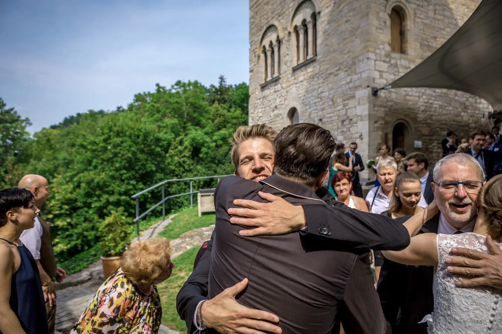 Herzliche Glückwünsche für Micha – Hochzeit von Marielle und Micha
