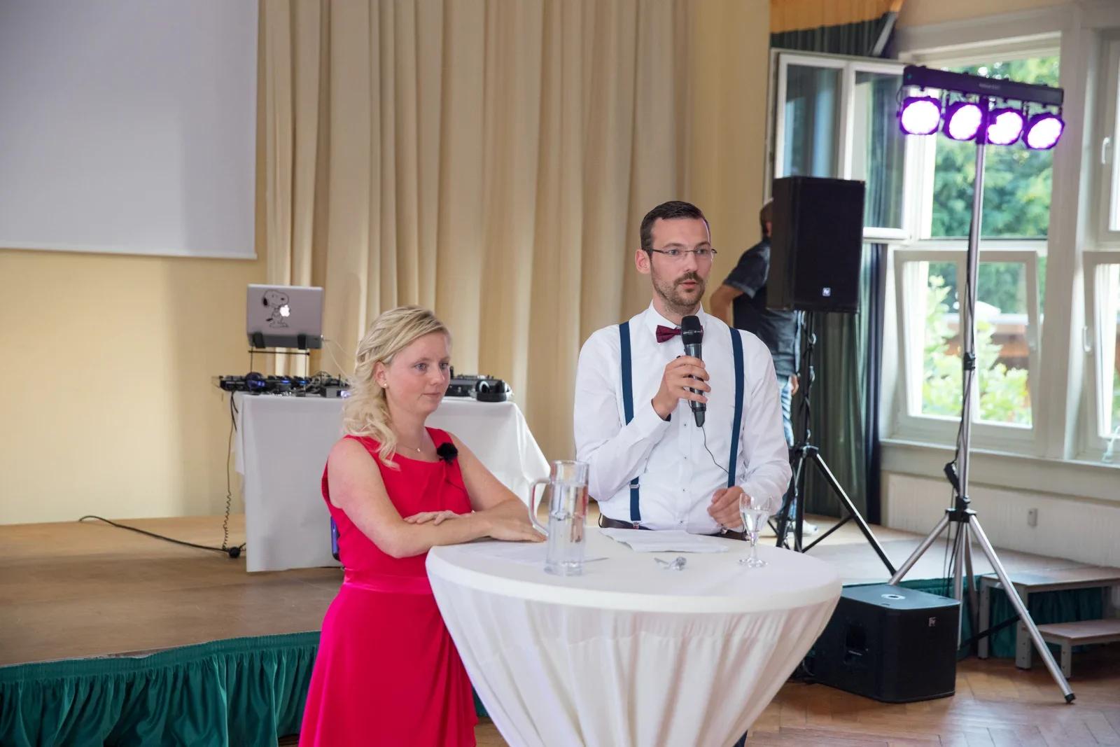 Persönliche Beiträge während der Feier – Hochzeit von Dana und Matthias in Volkenroda und Mühlhausen