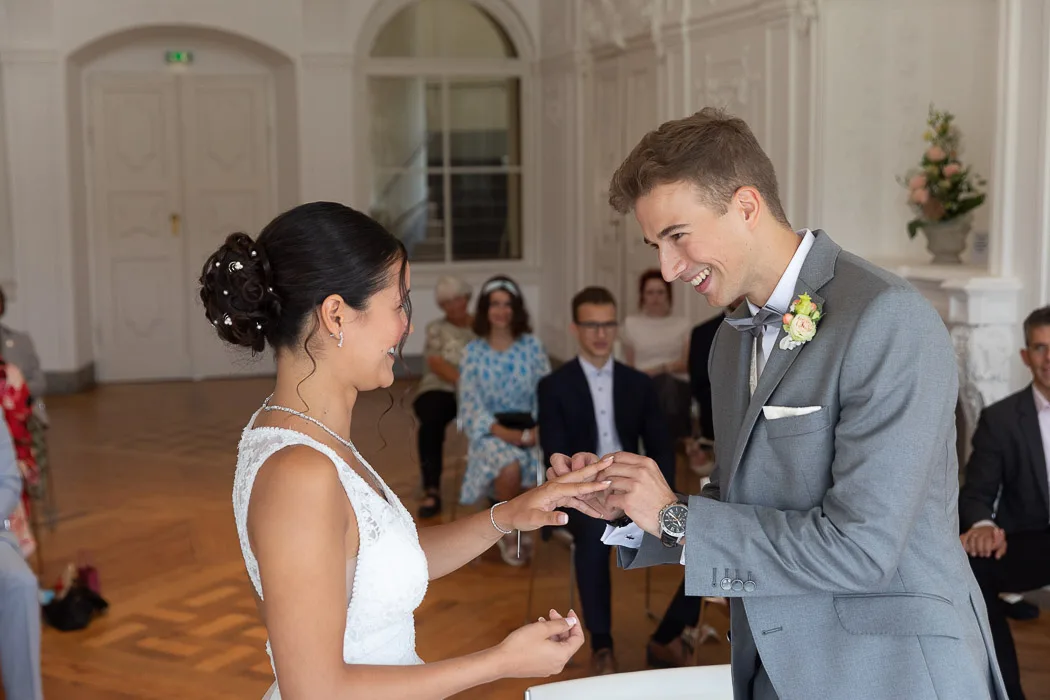Standesamtliche Hochzeit auf Schloss Ettersburg – Thais und Felix – Aufnahme 7 von Delf Zeh