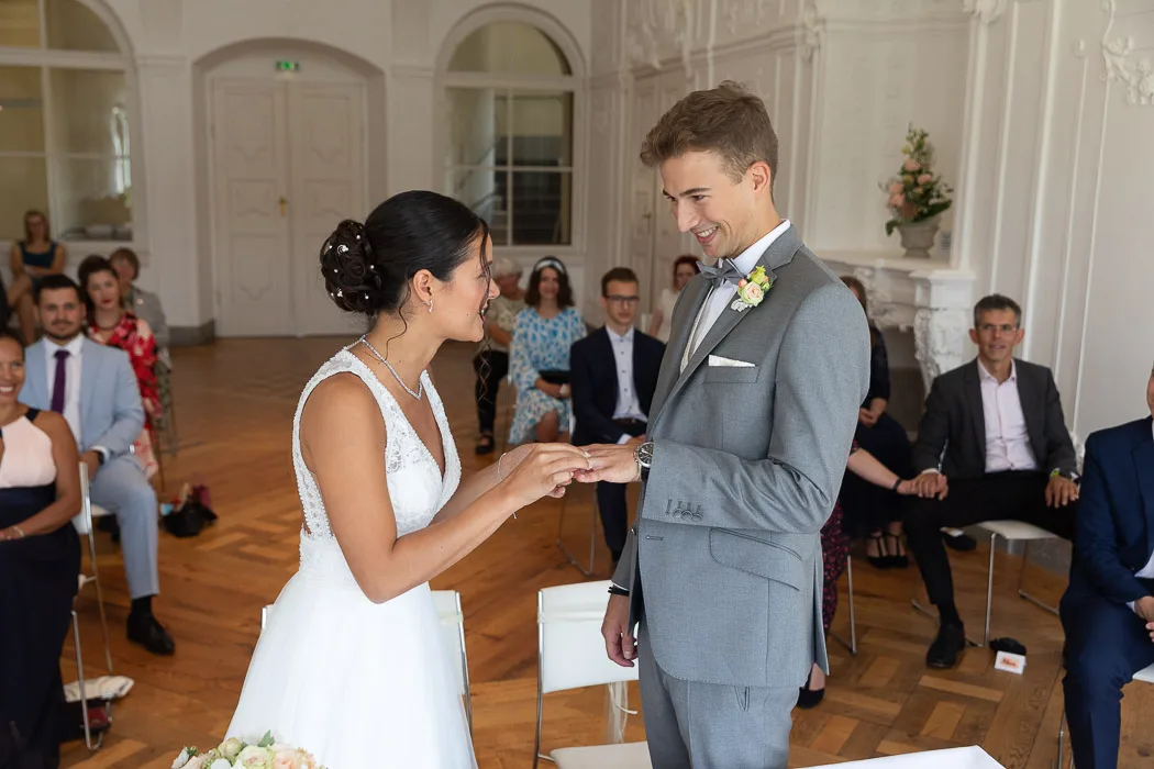 Standesamtliche Hochzeit auf Schloss Ettersburg – Thais und Felix – Aufnahme 9 von Delf Zeh