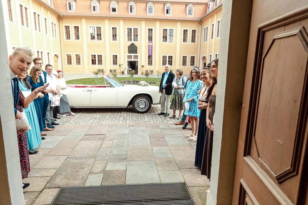 Standesamtliche Hochzeit auf Schloss Ettersburg – Thais und Felix – Aufnahme 14 von Delf Zeh