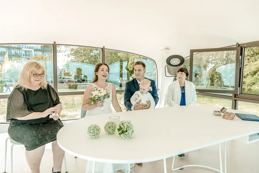 Strandhochzeit in Binz – Hochzeitsfotos von Jennifer und Matze – Aufnahme 8 von Delf Zeh
