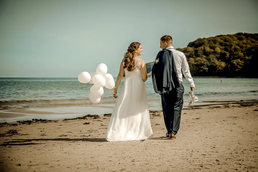 Strandhochzeit in Binz – Hochzeitsfotos von Jennifer und Matze – Aufnahme 22 von Delf Zeh