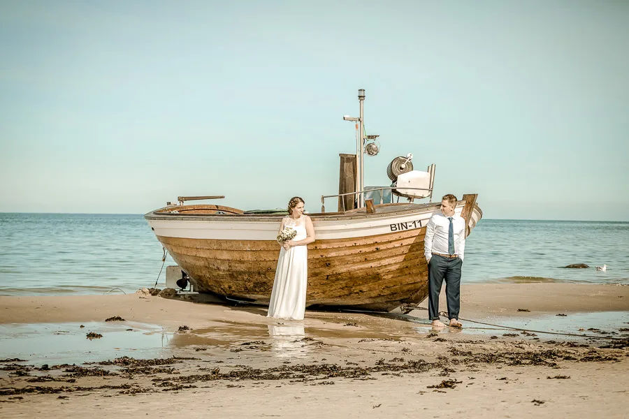 Strandhochzeit in Binz – Hochzeitsfotos von Jennifer und Matze – Aufnahme 28 von Delf Zeh